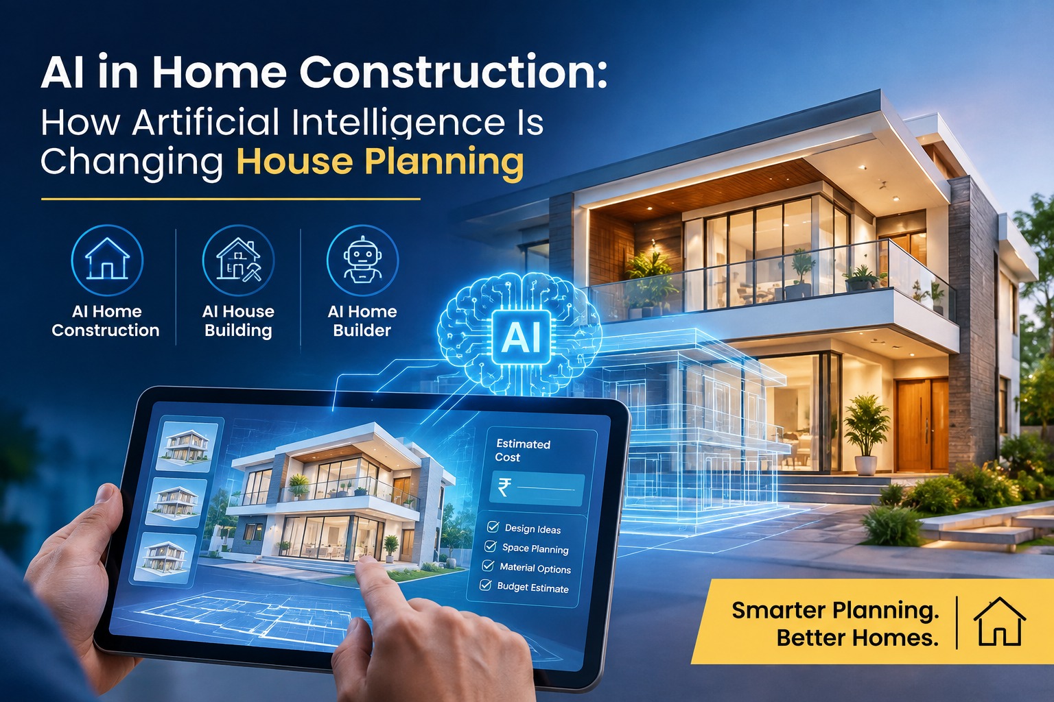 AI in Home Construction: How Artificial Intelligence Is Changing House Planning